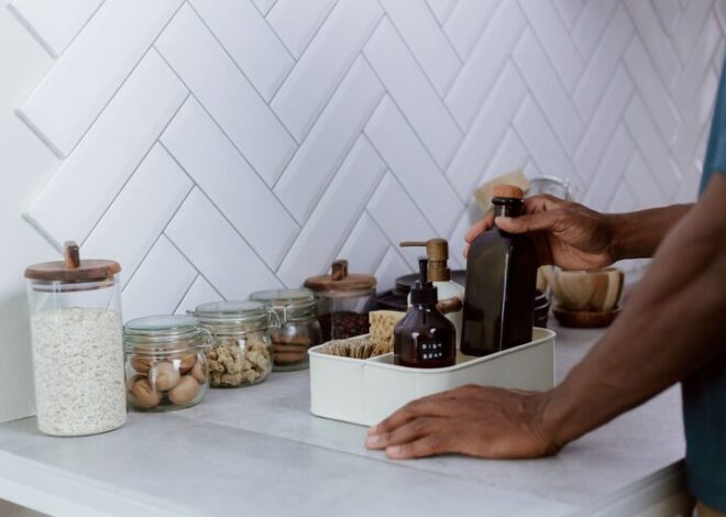 Cómo mantener las encimeras de tu cocina libres de desorden